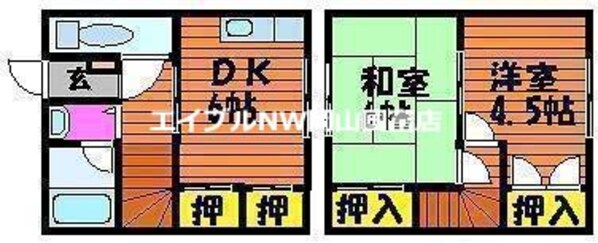 サンクスファミリーの物件間取画像